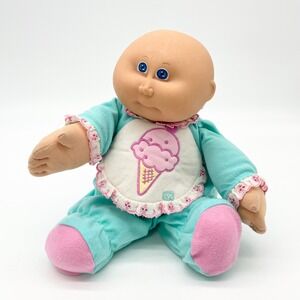 Cabbage Patch Kids‎ Girl Baby Doll 12 Inch Vintage 1982 Coleco Ice Cream Pajamas